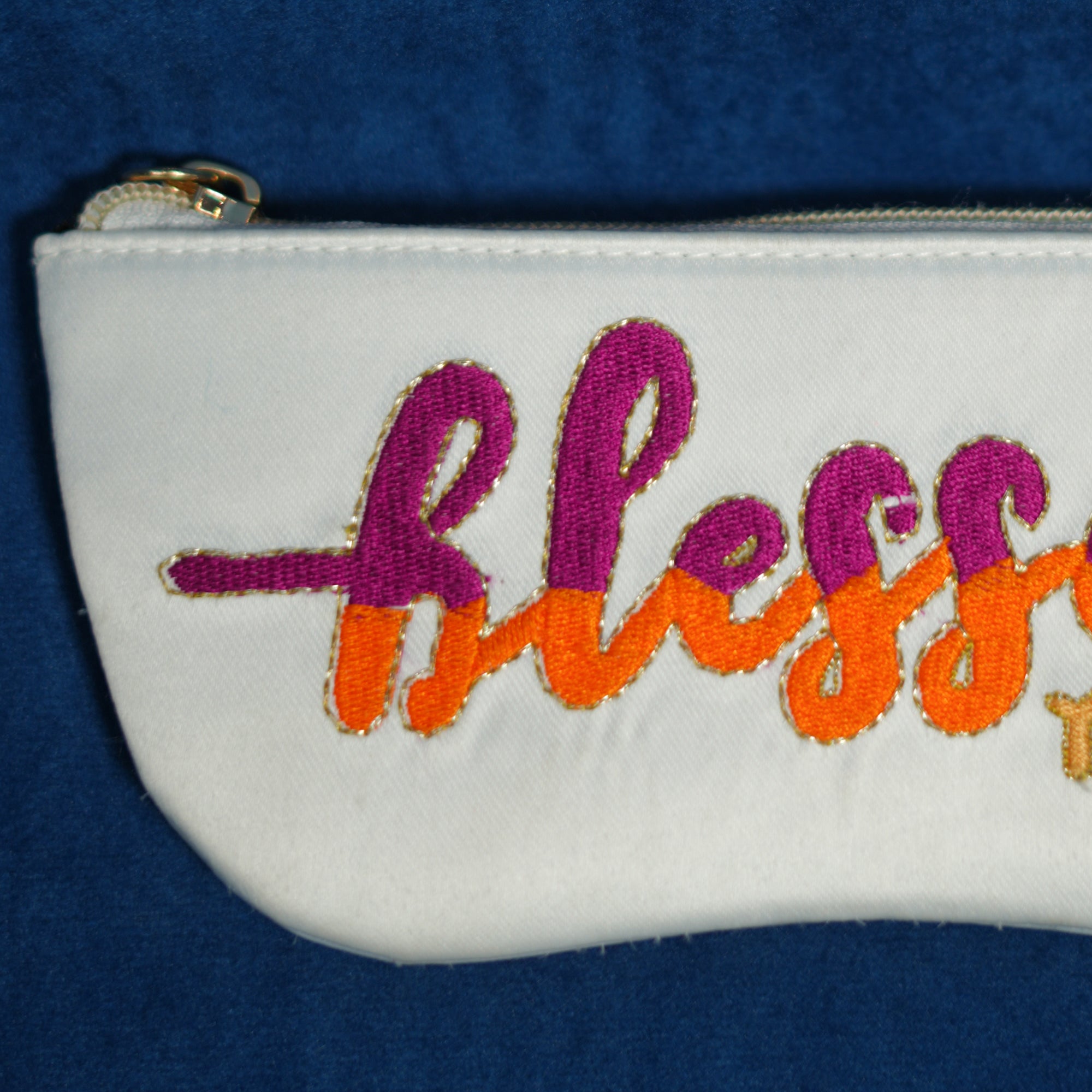 Blessed Mess Pouch (White)
