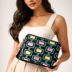 Geometric Pattern Laptop Bag